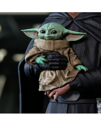 STAR WARS - Luke Skywalker & Grogu - Figurine Gentle Giant 25cm