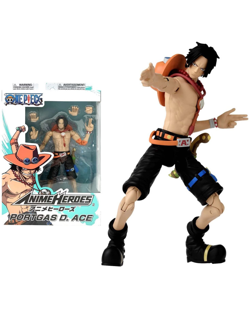 ONE PIECE - Portgas D.Ace - Figure Anime Heroes 17cm
