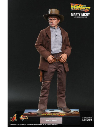 BACK TO THE FUTURE III - Marty McFly - Articulated Statue 28cm