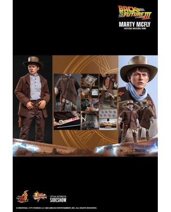 BACK TO THE FUTURE III - Marty McFly - Articulated Statue 28cm