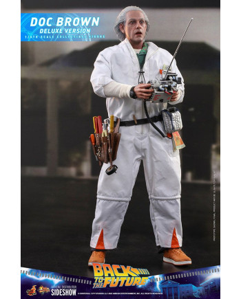 BACK TO THE FUTURE - Doc Brown Deluxe - Statue 30cm