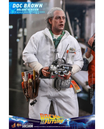 BACK TO THE FUTURE - Doc Brown Deluxe - Statue 30cm