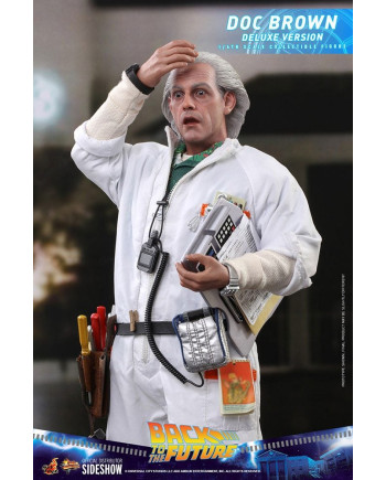 BACK TO THE FUTURE - Doc Brown Deluxe - Statue 30cm