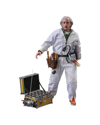 BACK TO THE FUTURE - Doc Brown Deluxe - Statue 30cm
