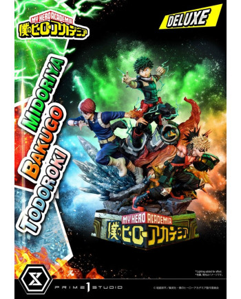 MY HERO ACADEMIA - Midoriya, Bakugo & Todoroki - Statue Deluxe 69cm