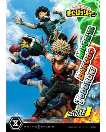 MY HERO ACADEMIA - Midoriya, Bakugo & Todoroki - Statue Deluxe 69cm