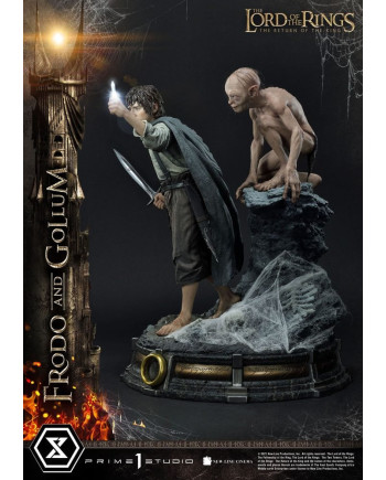 LORD OF THE RINGS - Frodo & Gollum Bonus Ver. - Statuette 46cm