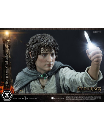 LORD OF THE RINGS - Frodo & Gollum Bonus Ver. - Statuette 46cm