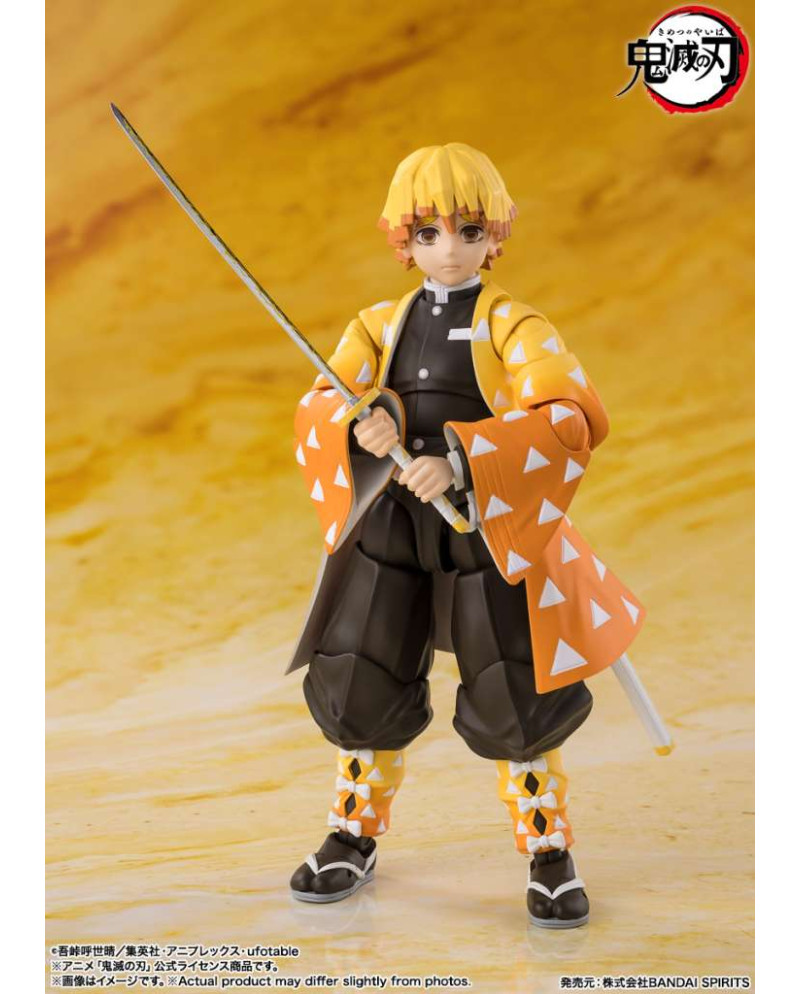 DEMON SLAYER - Zenitsu Agatsuma - Figure S.H. Figuarts 14cm