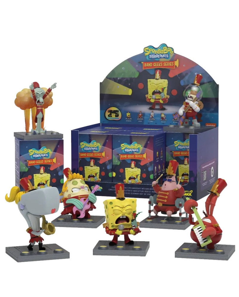 SPONGEBOB SQUAREPANTS - Band Geek Series - Display 6 Figures