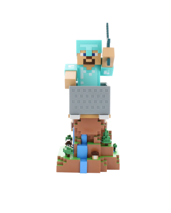 MINECRAFT - Steeve in Armour - Controller & Phone Support - 20cm