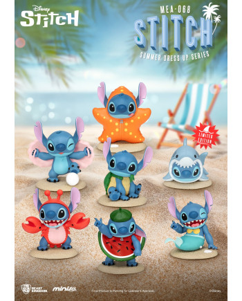 LILO & STITCH - Stitch Summer dress up - 6 Figure set 9cm