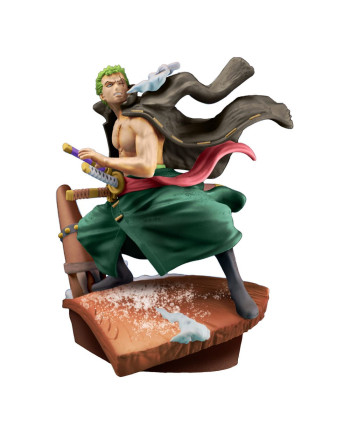 ONE PIECE - Logbox Re Birth Egghead - 4 Statue Set Petitrama 9cm