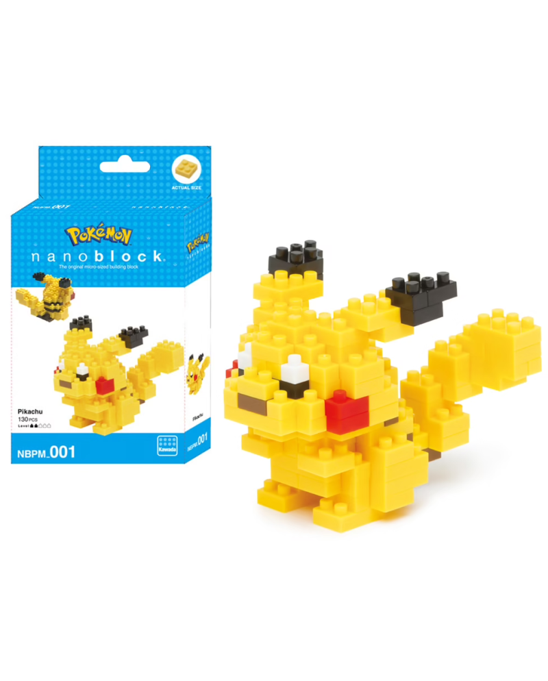 POKEMON - Pikachu - Figure Nanoblock 10cm