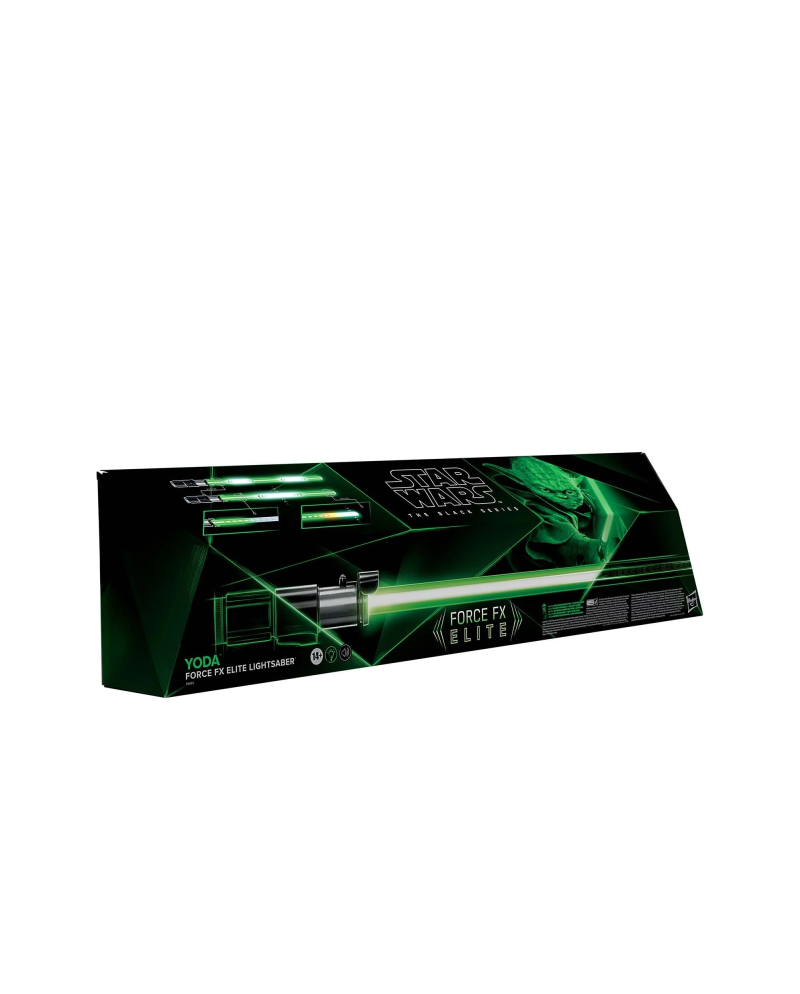 STAR WARS - Black Series Lightsaber Force FX Elite Yoda