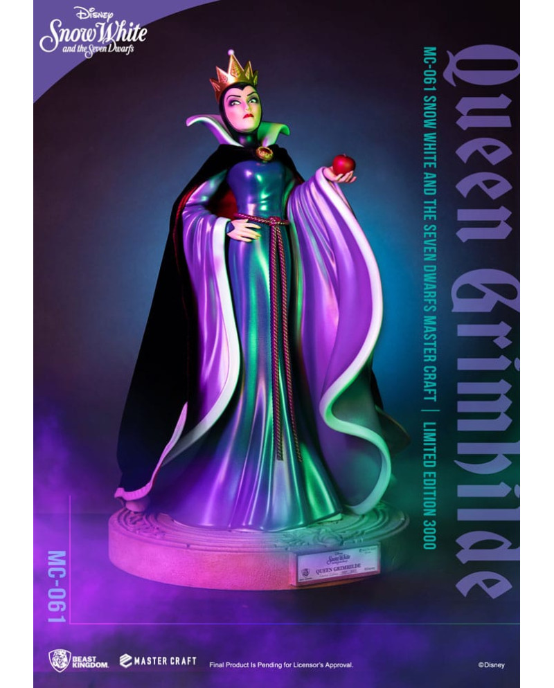 SNWO WHITE - Queen Grimhilde - Statue Master Craft 41cm