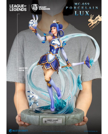 LEAGUE OF LEGENDS - Porcelain Lux - Statue Master Craft 42cm