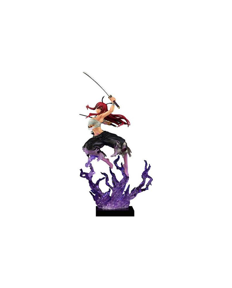FAIRY TAIL - Erza Scarlet Samurai Ver. Shikkoku - Statue OrcaToys 43cm