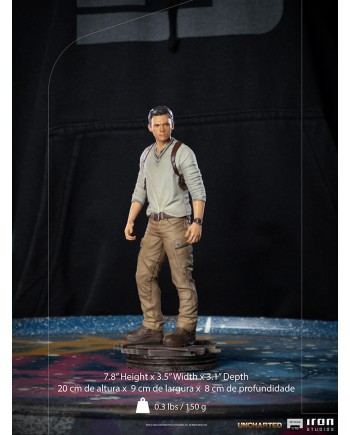 UNCHARTED - Nathan Drake - Statue ArtScale 1/10 20cm