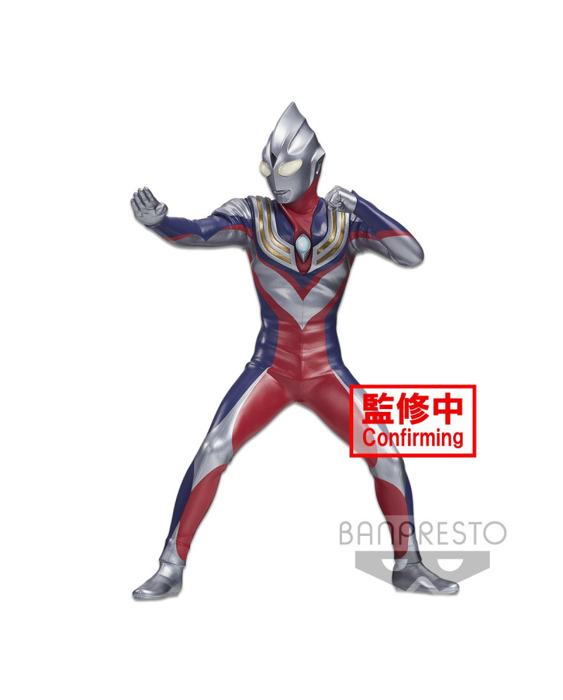 ULTRAMAN - Ultraman Tiga - Figure Hero's brave Statue 18cm