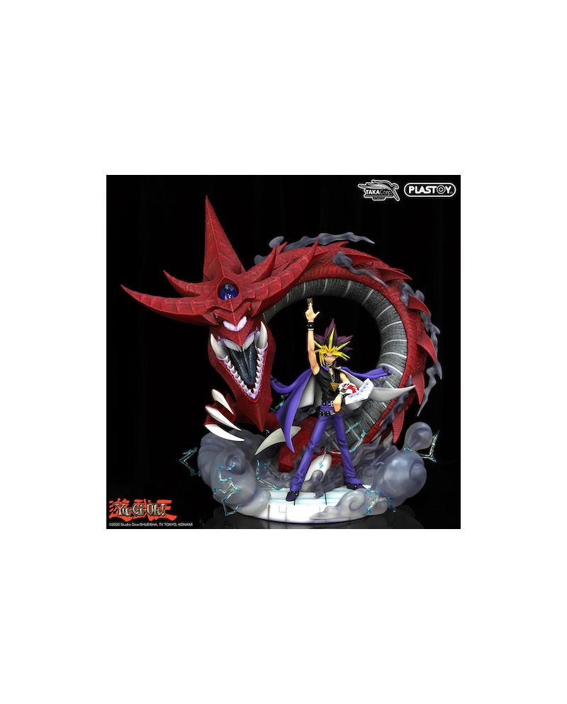 YU-GI-OH - Yami Yugi & Slifer - Statue 51cm