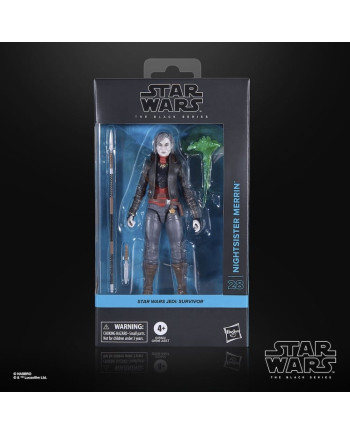 STAR WARS JEDI SURVIVOR - Nightsister Merrin -Figure Black Series 15cm