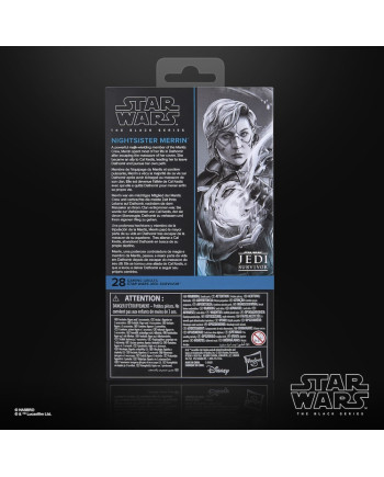 STAR WARS JEDI SURVIVOR - Nightsister Merrin -Figure Black Series 15cm