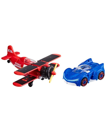 TRANSFORMERS X SONIC - Wingtail & Blue Booster - Fig. Collab. 13cm