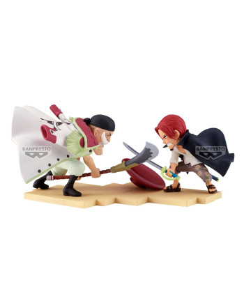 ONE PIECE - Edward Newgate VS Shanks - Figure WCF Log Stories 13cm