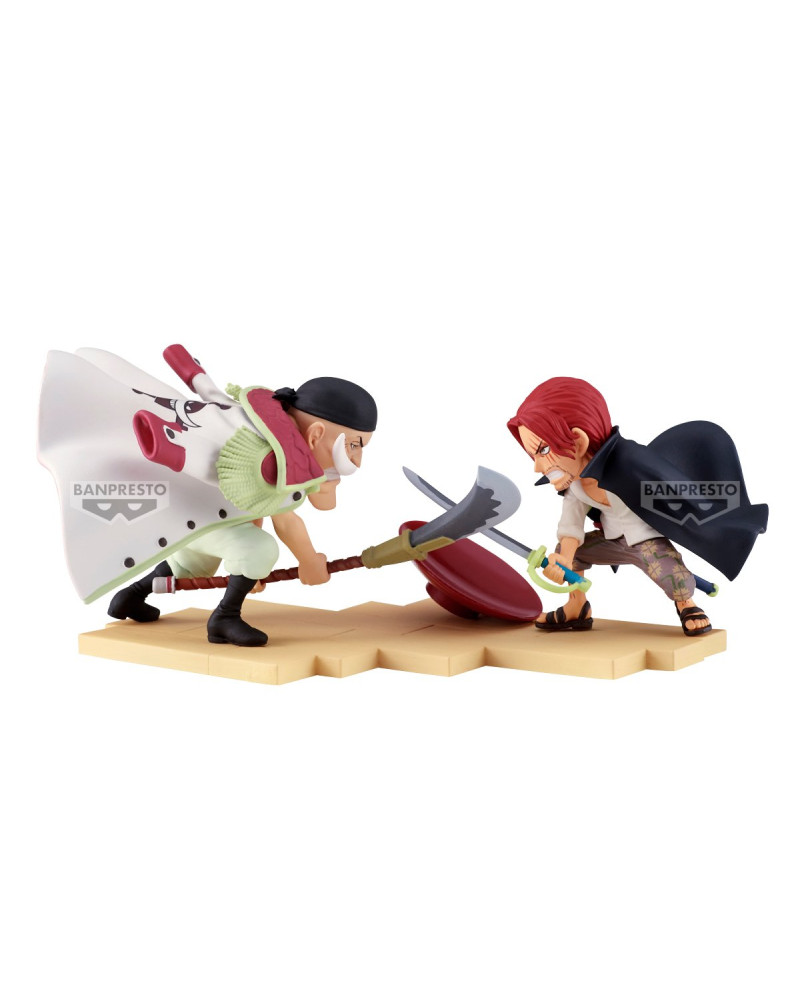 ONE PIECE - Edward Newgate VS Shanks - Figure WCF Log Stories 13cm