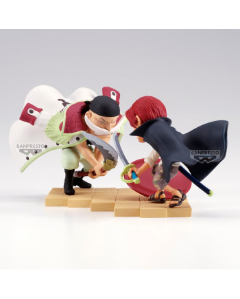 ONE PIECE - Edward Newgate VS Shanks - Figure WCF Log Stories 13cm