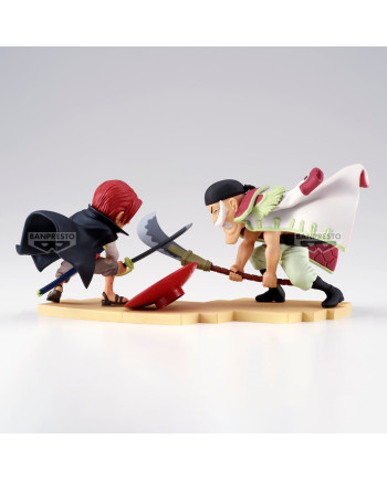 ONE PIECE - Edward Newgate VS Shanks - Figure WCF Log Stories 13cm