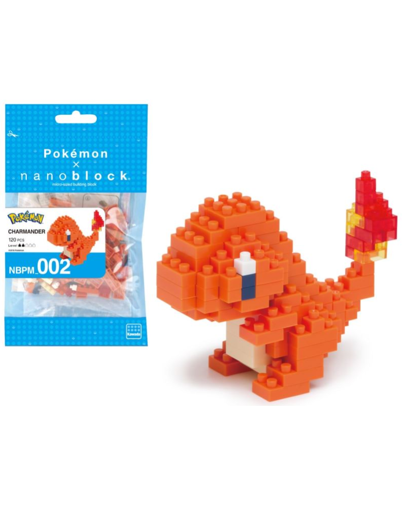 POKEMON - Charmander - Figure Nanoblock 10cm