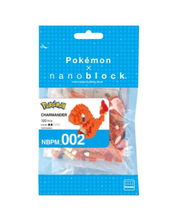 POKEMON - Charmander - Figure Nanoblock 10cm