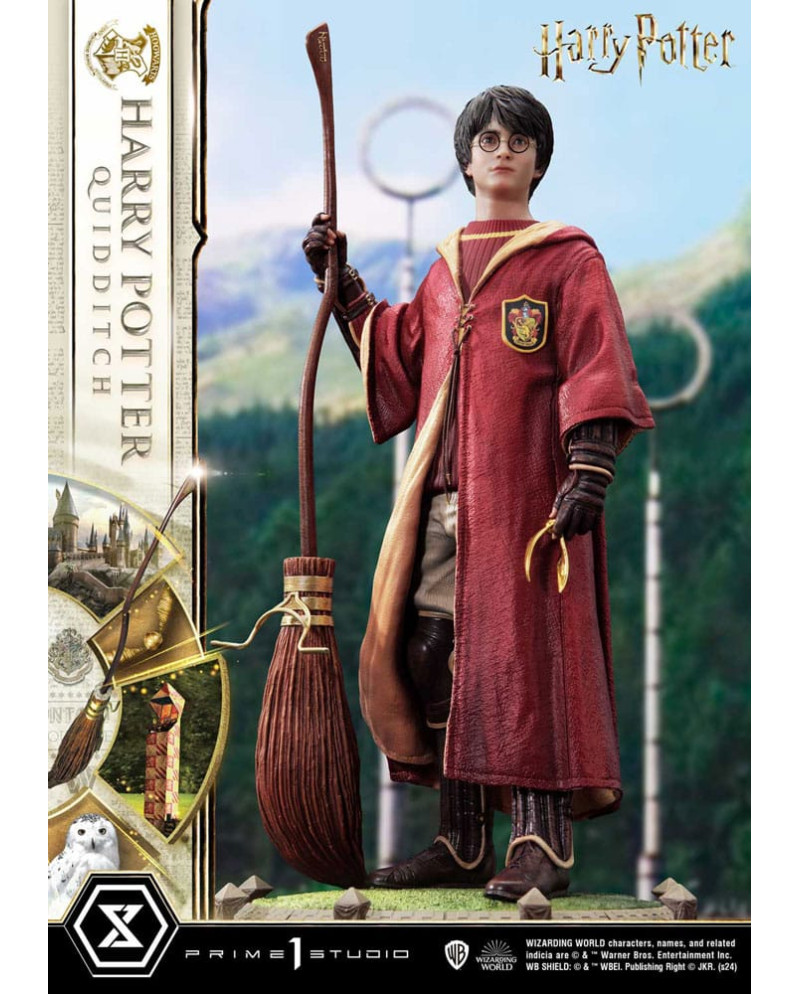 HARRY POTTER - Harry Potter "Quidditch" - Statue Prime Collec. 31cm