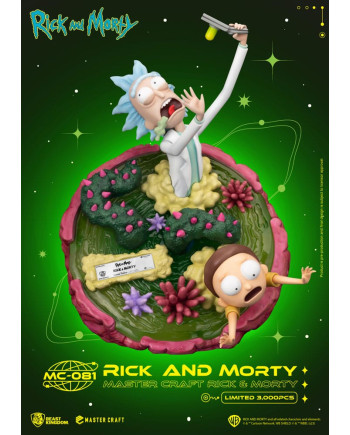 RICK AND MORTY - Rick and Morty - Statue Master Craft 42cm