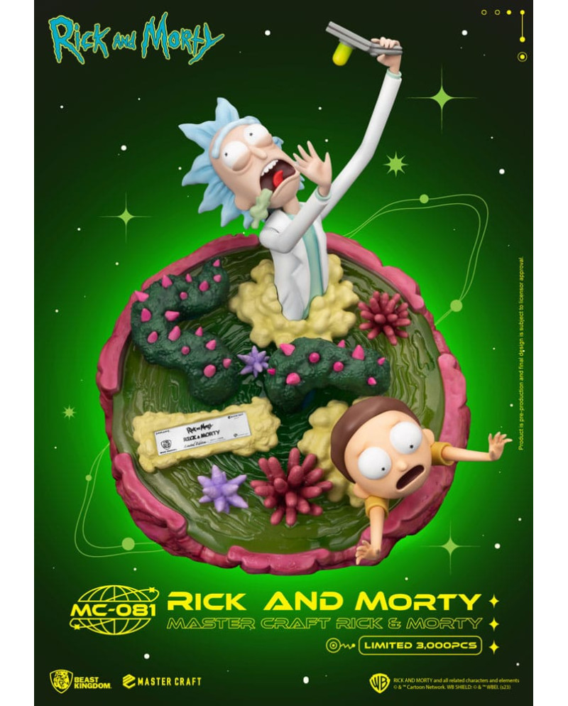 RICK AND MORTY - Rick and Morty - Statue Master Craft 42cm
