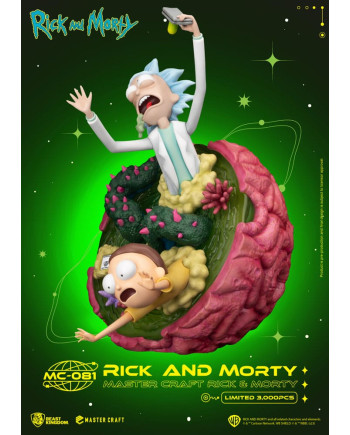 RICK AND MORTY - Rick and Morty - Statue Master Craft 42cm