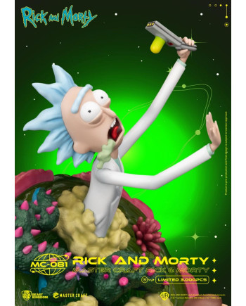 RICK AND MORTY - Rick and Morty - Statue Master Craft 42cm