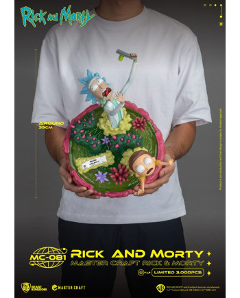 RICK AND MORTY - Rick and Morty - Statue Master Craft 42cm