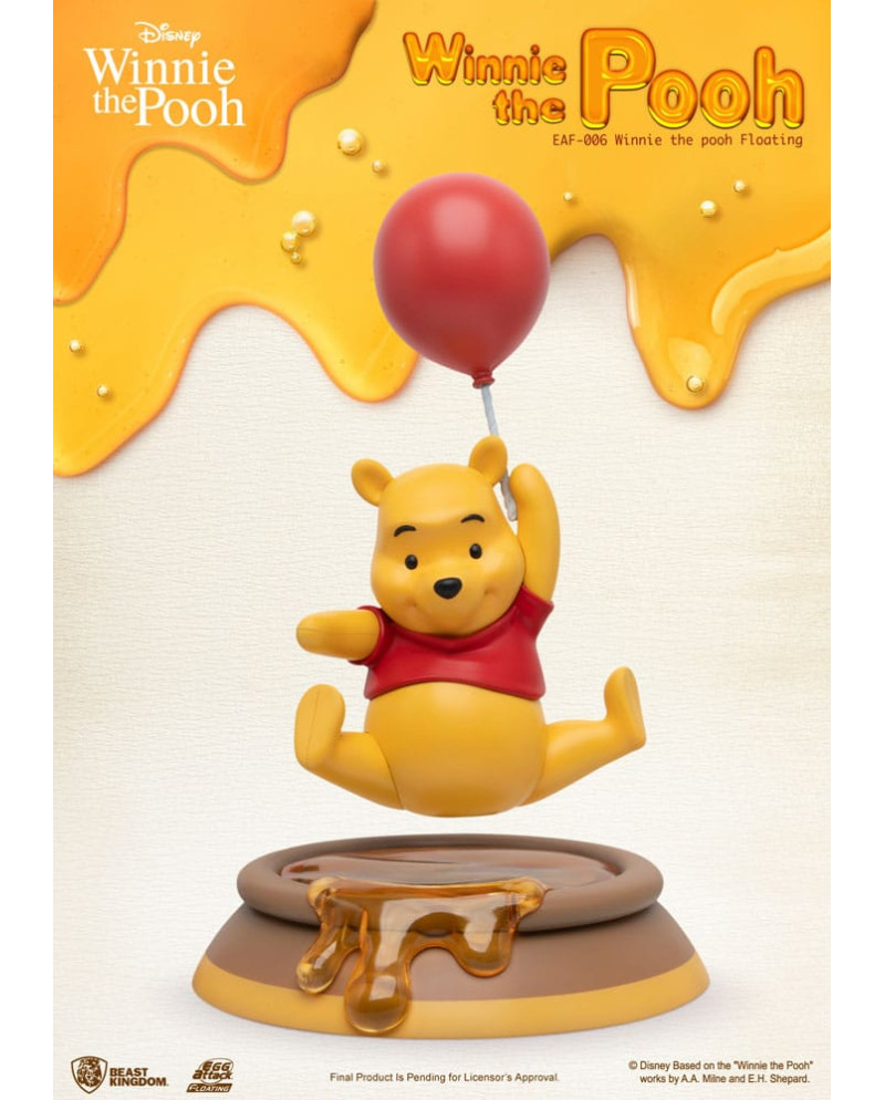 DISNEY - Floating Winnie The Pooh - Figure Egg Attack 19cm
