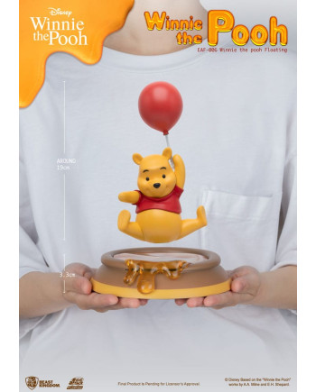 DISNEY - Floating Winnie The Pooh - Figure Egg Attack 19cm