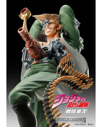 JOJO PART 2 - Rudol Von Stroheim - Statue Legend 18cm
