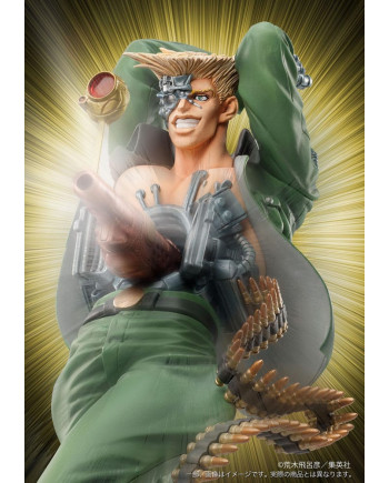 JOJO PART 2 - Rudol Von Stroheim - Statue Legend 18cm