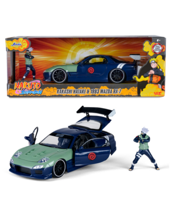 NARUTO - Kakashi Hatake & 1993 Mazda RX-7 - 1:24
