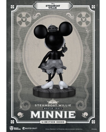 DISNEY - Steamboat Willie Minnie - Statue Master Craft '40x25x25cm'