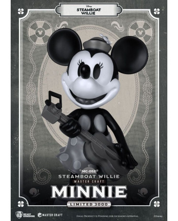 DISNEY - Steamboat Willie Minnie - Statue Master Craft '40x25x25cm'