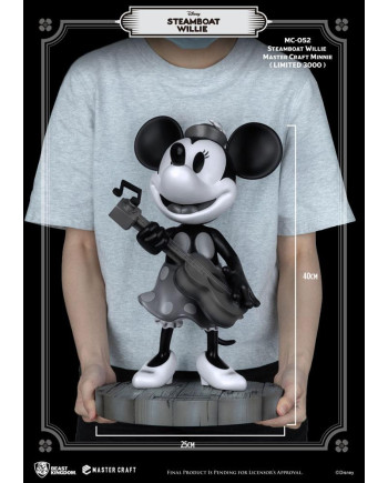 DISNEY - Steamboat Willie Minnie - Statue Master Craft '40x25x25cm'