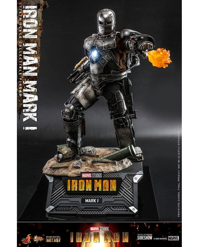 MARVEL - Iron Man Mark I - Action Figure Movie Masterpiece 30cm