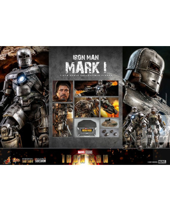 MARVEL - Iron Man Mark I - Action Figure Movie Masterpiece 30cm